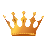 Golden Crown Transparent PNG Vector Clip Art Image | Crown png, Crown ...